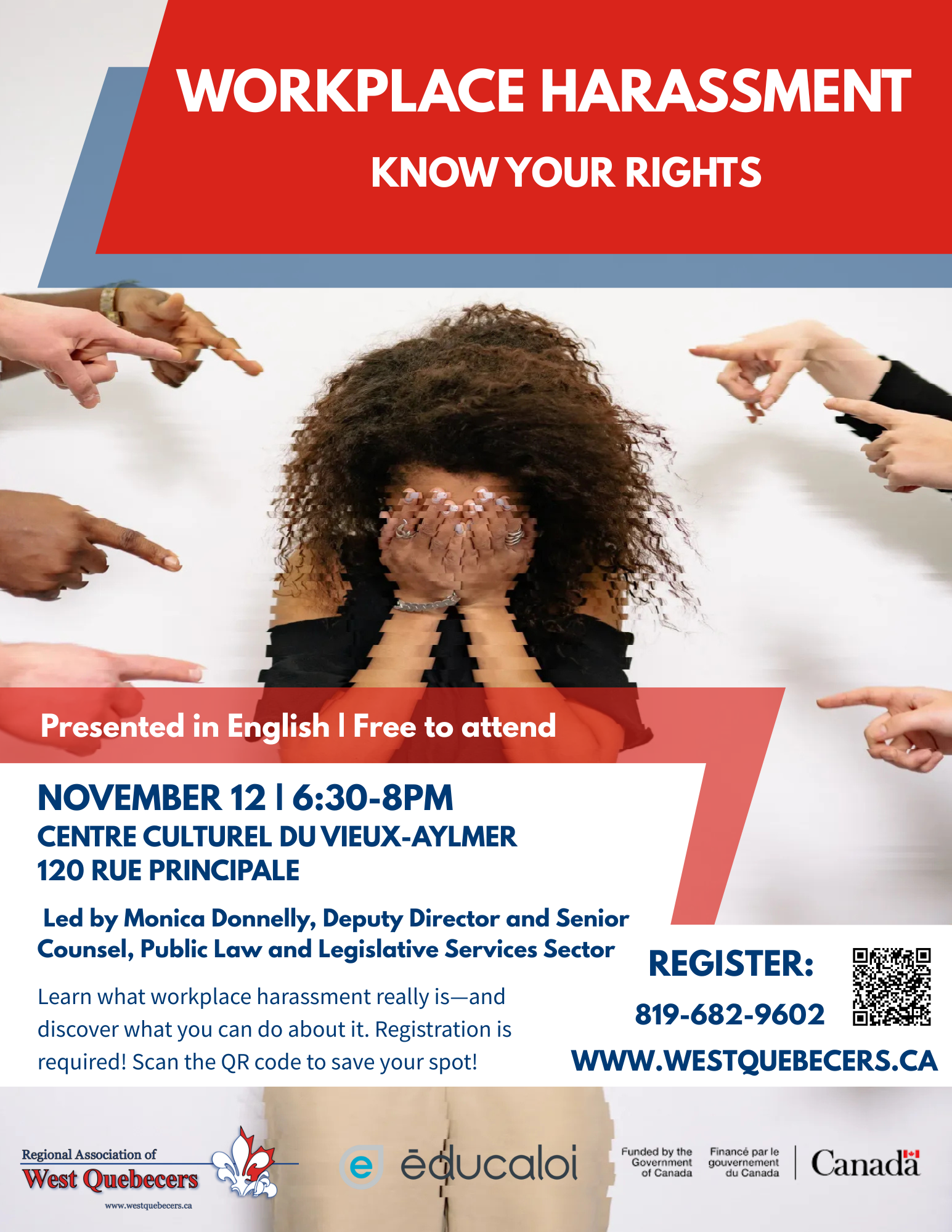 Info Session: harassement in the workplace