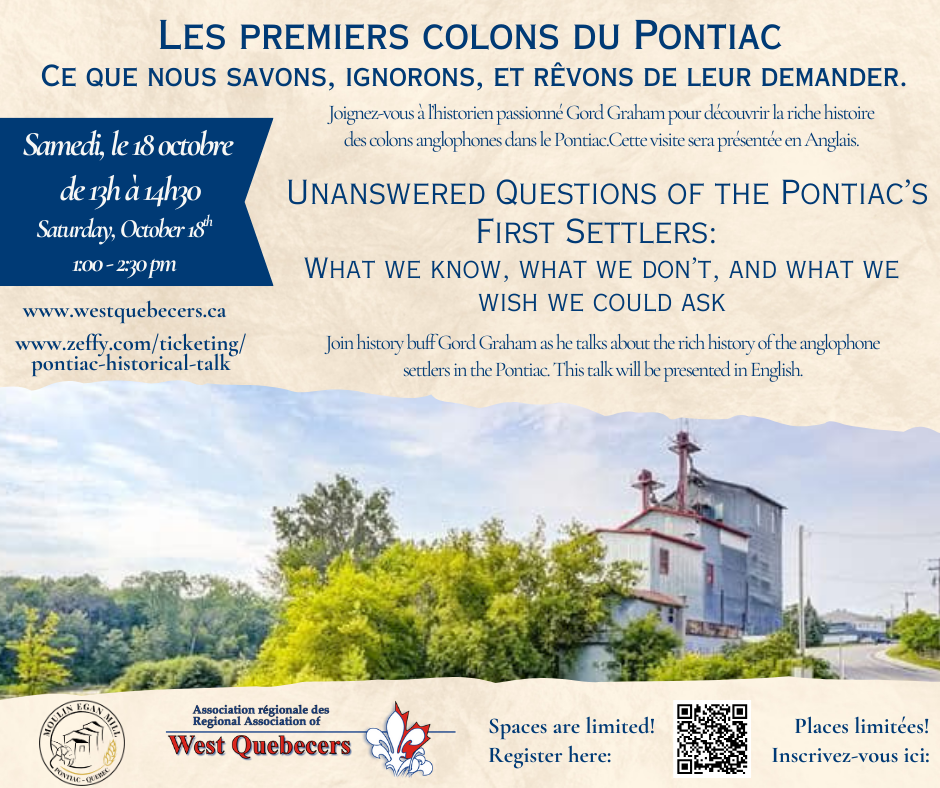 Unanswered Questions of the Pontiac's First Settlers